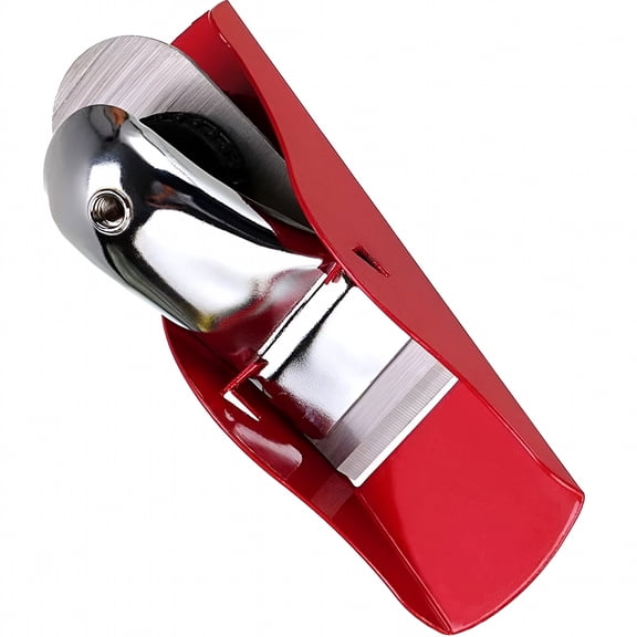 EXLEAF 2026 New Ergonomic Flat Bottom Wood Trimming Planer,Mini Hand Planer Trimming Planer,Wearable Woodworking Small Plane for Diy Model Making Wood Planing 1Pc Red