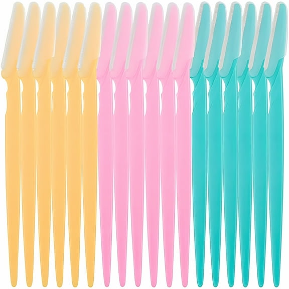 EXLEAF 2026 New Exfoliating Dermaplaning Tool,Eyebrow Razor,Facial Razors Shaver with Precision Cover for Women and Men for Face,Eyebrows,Chin,Neck,Upper Lip (18 Pcs)