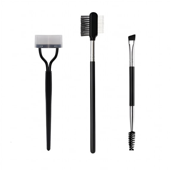 EXLEAF 2026 New Eyebrow Brush Comb Eyelash Separator Tool Eyelash Comb Brush Professional Eye Brow Spoolie Brushes for Makeup Grooming