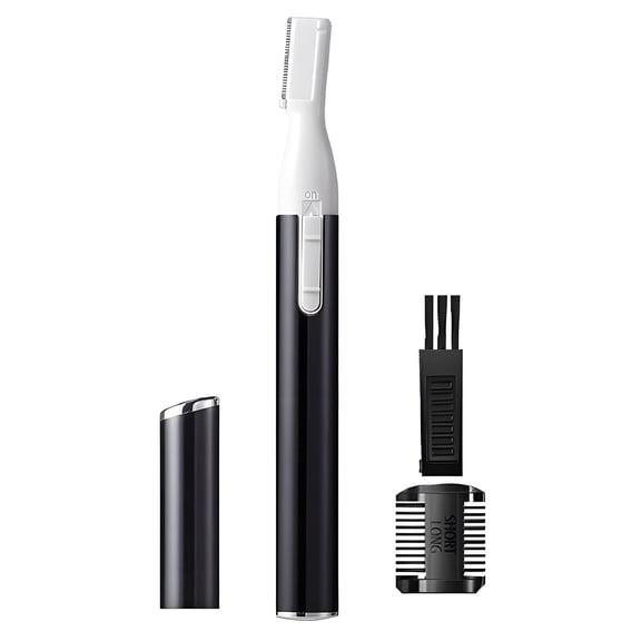 EXLEAF 2026 New Eyebrow Razor,Removable Washable Blade Eyebrow Shaver,Gentle Razor Simple Operation Womens Face Shavers for Home,Travel,Black