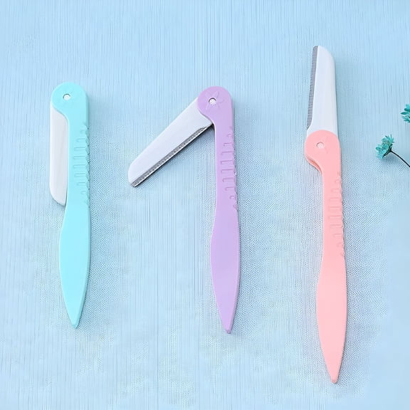 EXLEAF 2026 New Eyebrow Razor and Face Razor for Women and Men,Trimming and Shaping Eyebrows Pack of 3