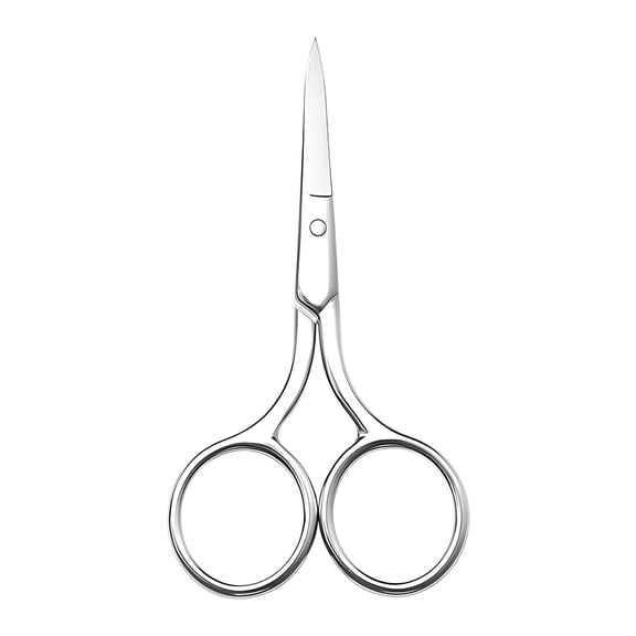 EXLEAF 2026 New Eyebrow Scissors,Multi-Purpose Brow Scissors,Stainless Steel Grooming Scissors,Nail Nose Hair Scissors for Precision Trimming