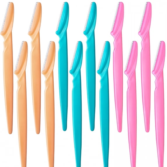 EXLEAF 2026 New Face Razors for Women,Eyebrow Razor for Trimming and Shaping,Multipurpose Exfoliating Women'S Facial Razors and Hair Shaper Remover Face Shavers Trimmer with Cover