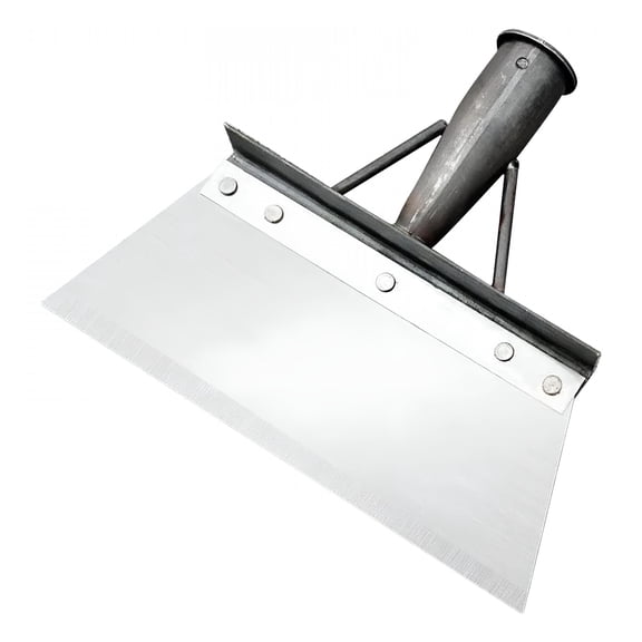 EXLEAF 2026 New Flat Shovel,Snow Pusher Shovel,Garden Flat Shovel,Heavy Duty Multifunctional Cleaning Shovel,Metal Floor Scraper Tool for Weeding,Scraping,Ice and Snow Removal,Driveway,Sidewalk