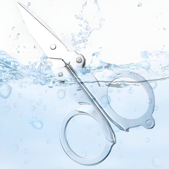 EXLEAF 2026 New Folding Scissors,Travel Scissors,Nail Scissors,Fishing Scissors for Outdoor,Home Use Scissors for Daily Tasks,Portable Scissors for Crafting and Grooming