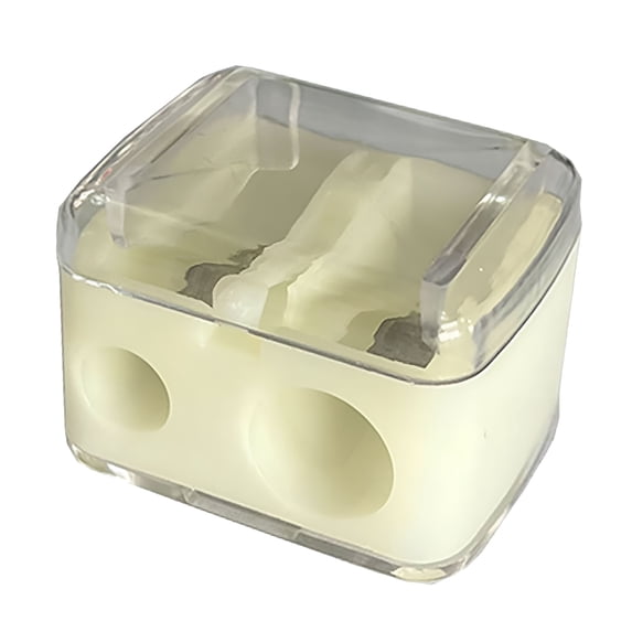 EXLEAF 2026 New Grinding Head,Make Up Pencil Sharpener Lip Liner Pencil Sharpener Cosmetic Pencil Sharpener Colored Cosmetic Lip Pencil Sharpener Hand Pencil Sharpener for Eyeliner Lip Liner Pencils