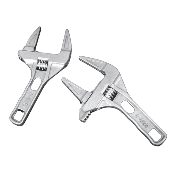 EXLEAF 2026 New Hand Tools Lightweight Construction Adjustable Wrench Extensive Opening Capacity Crescent Wrench,For Workshop,Garage,Home Repair,Style1