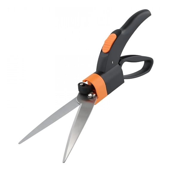 EXLEAF 2026 New Handheld Shears Plant Scissors Super Sharp Hand Shears Multifunctional Gardening Pruning Shears 360 Swivel for Garden Edges,Black