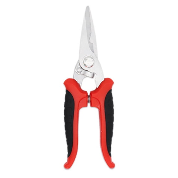 EXLEAF 2026 New Heavy Duty Scissors Textile Cutting Scissors All Purpose Easy Storage Scissors for Office Precise Trimming Safety Scissors for Fabric Paper Cardboard Crafts