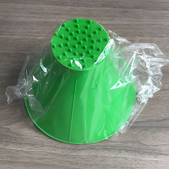LADYGYM Multifunctional Round Snow Scraper with Funnel for Car Windshield