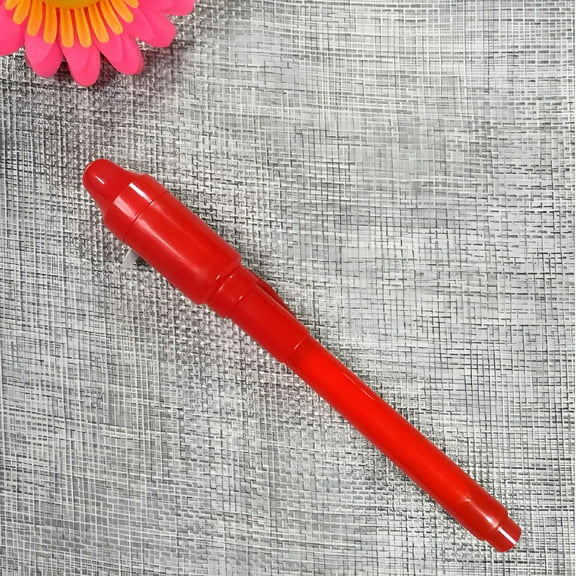 EXLEAF 2026 New Invisible Ink Pen with Built-In Uv Light, Fine Point, Black for Secret Writing, Security Marking, Personal Use, Creative Projects, Invisible Messages, Document Protection.