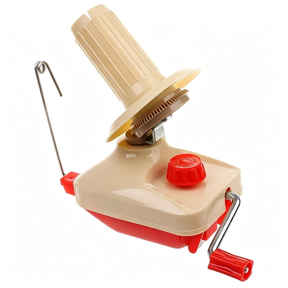 EXLEAF 2026 New Large Jumbo Winder Yarn Fiber Winder Easy to Use Hand Operated for Knitting,Crochet,Weaving,Diy Crafts