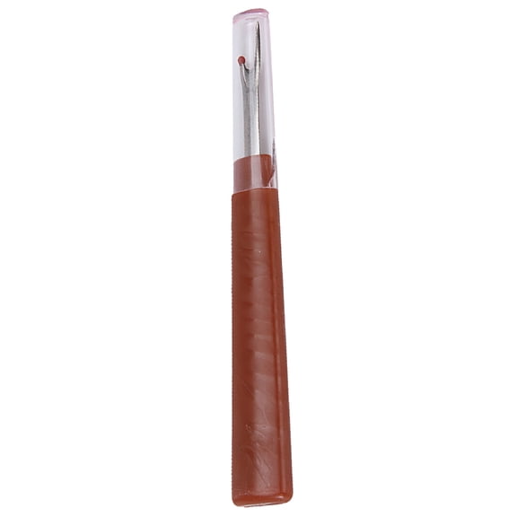 EXLEAF 2026 New Large Seam Ripper with Handle,Heavy Duty,For Sewing,Quilting,Embroidery,Tailoring,Fabric Crafts,Brown