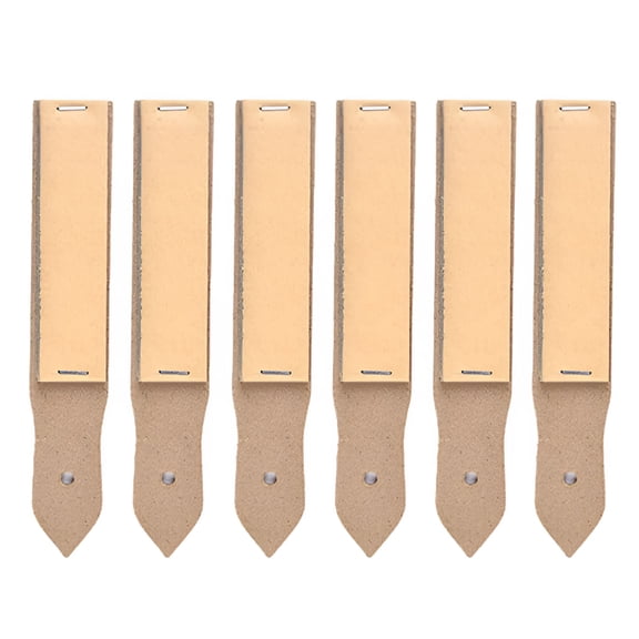 EXLEAF 2026 New Leather Honing Strop,Knife Sharpener with Double Sided Leather for Precise Edge Refinement,Smooth Stropping Surface and Rough Surface for Optimal Sharpening