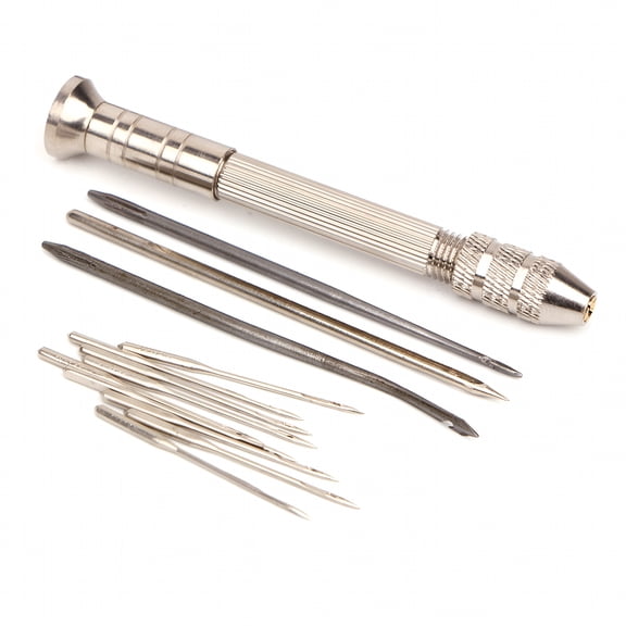 EXLEAF 2026 New Leather Sewing Awl Needle Set Shoes Repair Tool Kits Sewing Awl Tools for Leatherworking,Shoe Repair,Sewing,Diy Projects,Crafting,Stitching