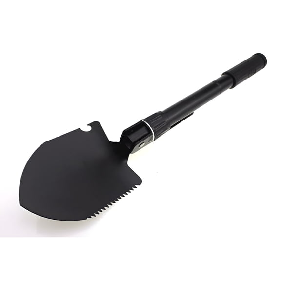 EXLEAF 2026 New Military Style Entrenching Tool for Extreme Conditions,Portable Folding Shovel with Non-Slip Handle,Sturdy High-Carbon Steel for Camping,Backpacking,Hiking,Gardening,Snow