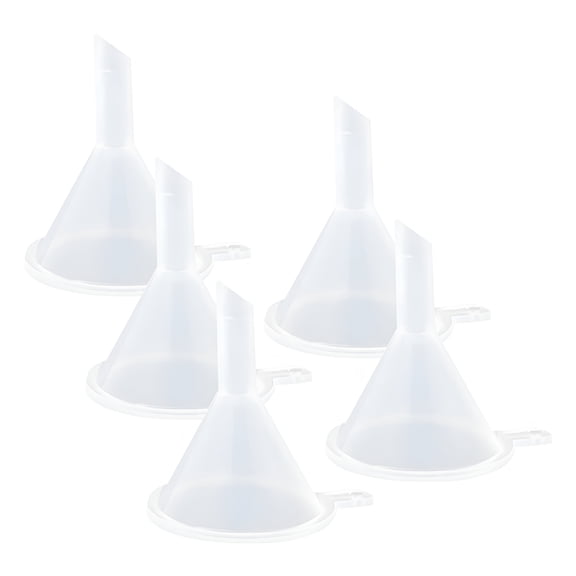 EXLEAF 2026 New Mini Clear Funnel for Bottle Filling,Perfume,Scientific Chemicals,Small Tools&Home Improvement for Filling Bottles, Transferring Liquids, Crafting, Diy Projects, Home Use.