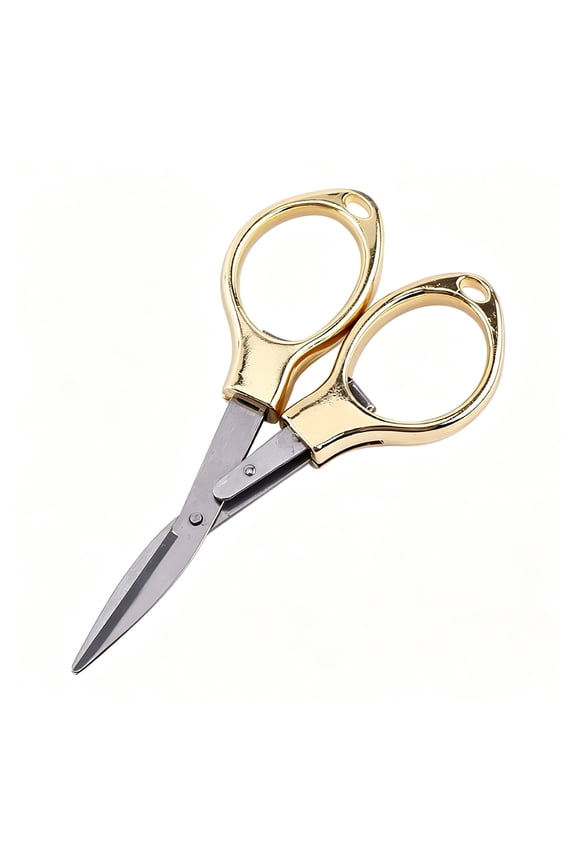 2026 New Mini Stainless Steel Folding Keychain Fishing Scissors - Ergonomic Design,Compact and Portable for Fishing,Camping,Travel,Outdoor,Cutting,Line,Gear