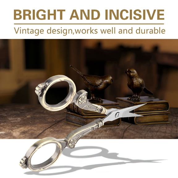 EXLEAF 2026 New Mini Vintage Stainless Steel Sewing Scissors Classical Cutting Embroidery Crafts Tool for Sewing,Embroidery,Crafts,Quilting,Diy Projects