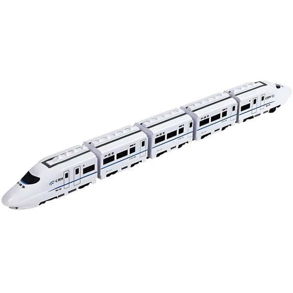 EXLEAF 2026 New Model Cars Electric Universal Simulation High Speed Railway Harmony Train Toy Educational Toys Freely Assembled Model Train Set Electric Train Set Train Games Gifts for Boys
