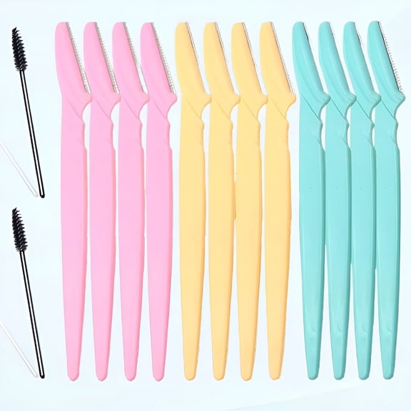 EXLEAF 2026 New Multi-Purpose Dermaplaning Tool Dermaplane Razor Face Remover Hair Shaving and Grooming Eye Shapers with Precision Cover for Women Men