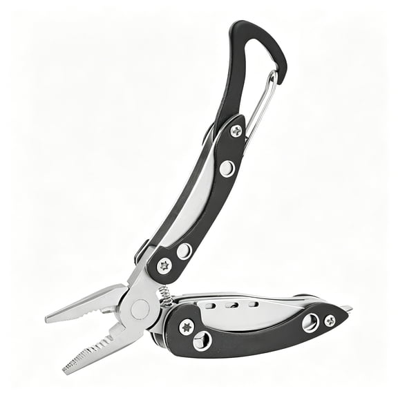 EXLEAF 2026 New Multitool Pliers,Birthday Christmas Gifts for Men Boyfriend Dad Husband Women,Pocket Knife 8-In-1,Rugged&Practical Portable Computer&Bike Gadgets,Black Camping&Survival Tools