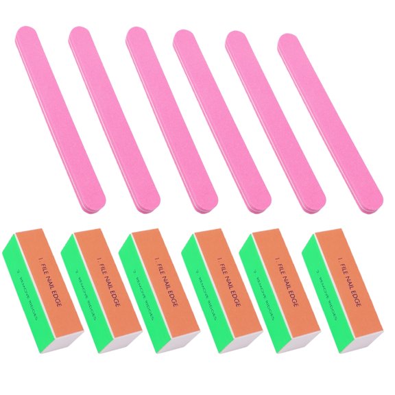 EXLEAF 2026 New Nail File 4-Step Versatile Nail File Precision Nail Files for Natural Nails Compact Ergonomic Manicure Tools for Nail Care Manicure Pedicure Home Use Travel