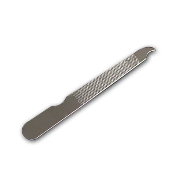 EXLEAF 2026 New Nail Files for Natural Nails,Stainless Steel Metal Nail File,Ergonomic Buffer Nail File,10-Pack for Manicure, Pedicure, Nail Care, Home Use