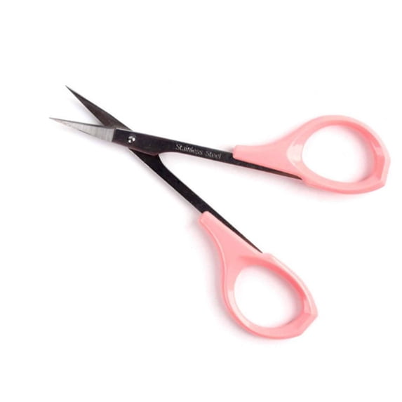EXLEAF 2026 New Nose Hair Scissors,Precision Grooming Scissors for Eyebrow and Nose Hair,Ergonomic Brow Scissors,Sharp Hair Scissors for Facial Grooming