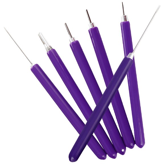 EXLEAF 2026 New Paper Quilling Tool Set Rolling Pen Needle Bead Roller Stainless Steel Kit (5.12X0.28X0.28 Inches) for Paper Crafts, Diy Projects, Scrapbooking, Card Making, Quilling Art.