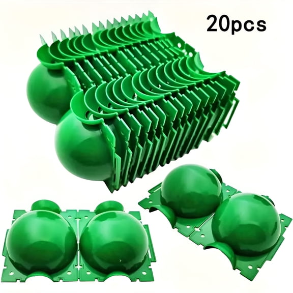 EXLEAF 2026 New Plant High-Pressure Breeding Ball Large Medium and Small Trees Grafting Rooting Device Agricultural Gardening Planting Supplies (20Pcs) for Garden, Orchard, Trees, Seedlings, Bonsai