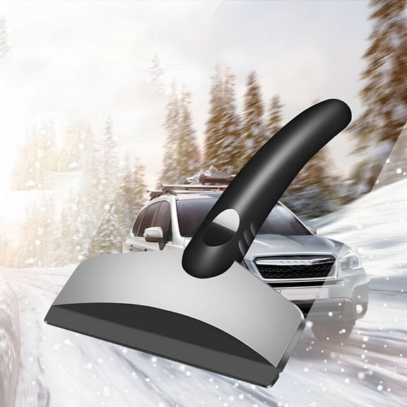 EXLEAF 2026 New Power Tools Ice Spray for Car Windshield Broom Snow Scraper for Car Electric Car for Cars for Windshield Ice Scraper Tool Stainless Steel Spatula Car Ice Scraper Glass Deicer