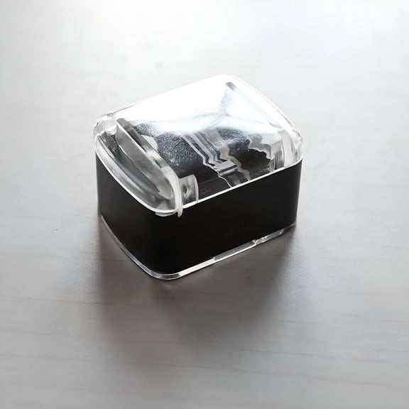EXLEAF 2026 New Precision Cosmetic Pencil Sharpener for Eyebrow Eyeliner 2 Holes Makeup Tool, Perfect for Precise Sharpening, Maintaining Makeup Tools, Easy to Use, Travel-Friendly.