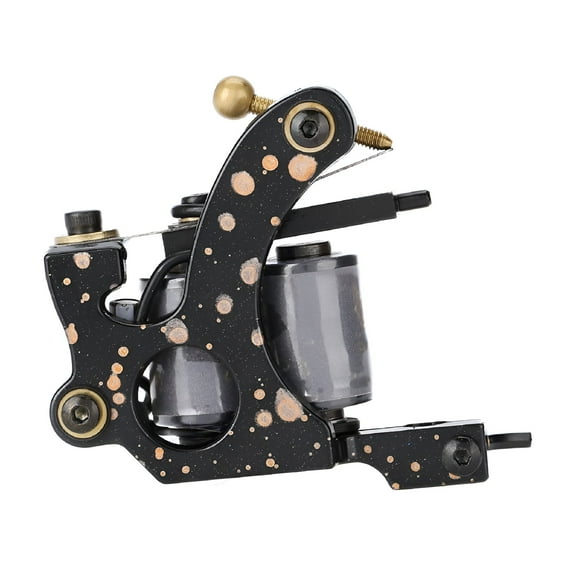 EXLEAF 2026 New Professional Alloy Tattoo Machine Copper Coils Iron Shader Tattoo Machine Gun