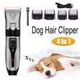 thumbnail image 1 of EXLEAF 2026 New Professional Dog Hair Clipper All Metal Rechargeable Pet Trimmer Cat Shaver Cutting Machine Puppy Grooming Haircut Low Noise for Home, Salon, Travel, 1 of 6