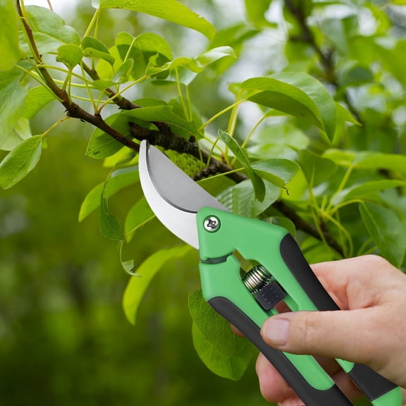 EXLEAF 2026 New Pruning Shears for Gardening Professional Bypass Hand Pruner Up to 1 Inch Cut Capacity Sharp Stainless Steel Blade Garden Scissors Plant Flower Garden Clipper,Gardening Tools