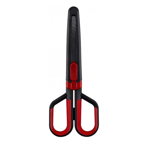 EXLEAF 2026 New All Purpose Scissors with Cover,Knife Cap,Teflon Coating Non Stick Shears Craft Scissors for Fabric Leather,Dressmaking,Sewing Tailoring,Quilting,Home,Office,Art and Diy