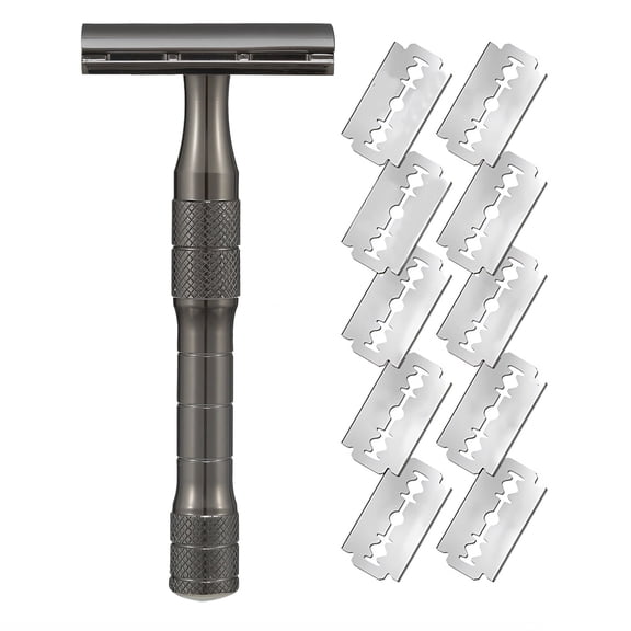 EXLEAF 2026 New Razors for Men,Classic Manual Razor Single Blade Razor,Shaving Control Easy Handling Straight Razor for Home, Travel, Gym Style6