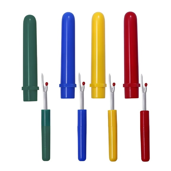 EXLEAF 2026 New Remove 4 Pieces of Seam Ripper,Stitch Picker,Thread Cutter for Sewing,Embroidery,Quilting,Diy Crafts
