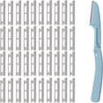 thumbnail image 1 of EXLEAF 2026 New Replacement Blade,Dermaplaning Tool,Stainless Steel Eyebrow Trimmer (Blade) for Eyebrow Shaping, Facial Exfoliation, Precise Trimming, Skin Care, Smooth Finishing, 1 of 6