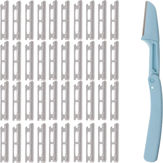 EXLEAF 2026 New Replacement Blade,Dermaplaning Tool,Stainless Steel Eyebrow Trimmer (Blade) for Eyebrow Shaping, Facial Exfoliation, Precise Trimming, Skin Care, Smooth Finishing
