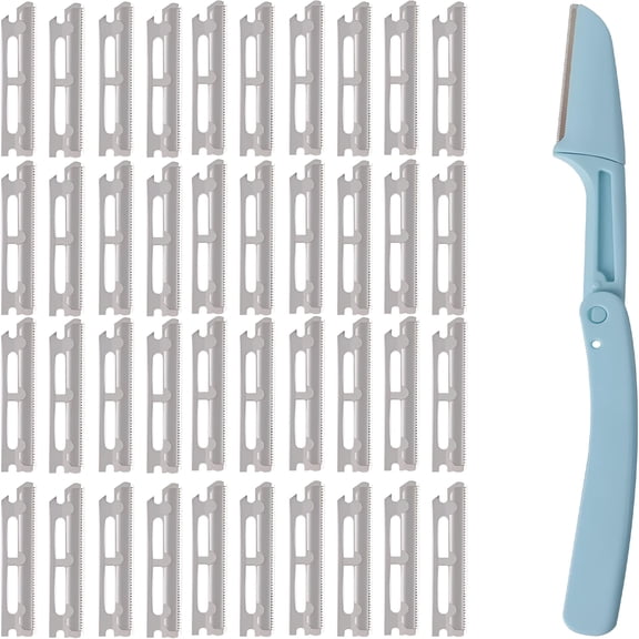 EXLEAF 2026 New Replacement Blade,Dermaplaning Tool,Stainless Steel Eyebrow Trimmer (Blade) for Eyebrow Shaping, Facial Exfoliation, Precise Trimming, Skin Care, Smooth Finishing