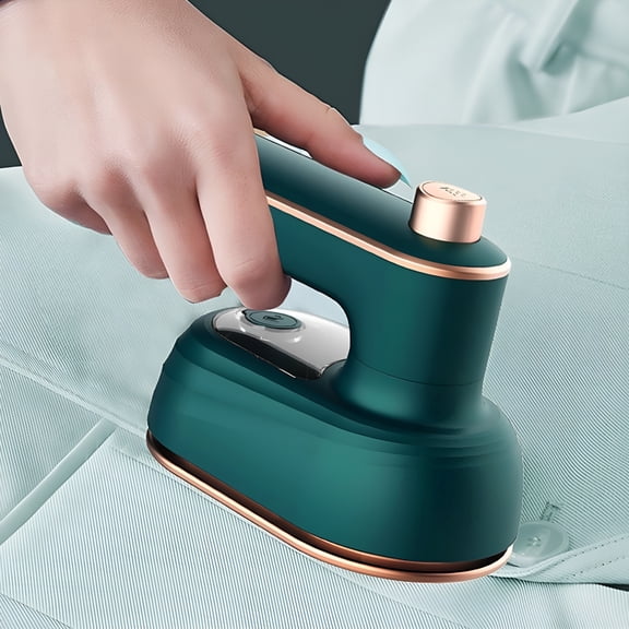 EXLEAF 2026 New Rotary Garment Iron Portable Garment Cleaner Handheld Electric Iron Upgrade Portable Mini Ironing Machine Foldable Travel Garment Iron for Fabric Clothes-Good for Home and Travel