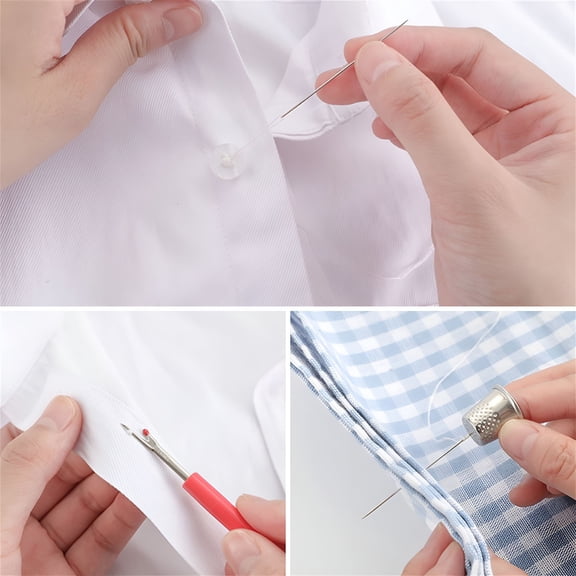EXLEAF 2026 New Sewing Kit with 8.8Cm Scissors-Fabric Sewing Thread Set for Mending&Crafting for Sewing,Quilting,Embroidery,Clothing Repair,Crafts