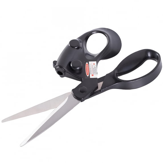 EXLEAF 2026 New Sharp Precision Lasers Guided Scissors, Multifunctional Kitchen and Sewing and Crafts Scissors with Straight Line Calibration for Diy Crafts, 1Pcs Laser Cutting Tool No Battery