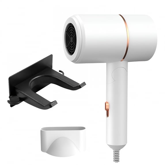 EXLEAF 2026 New Small Portable Foldable Dryer, Hair Diffuser Blow Dryer, Compact Hair Dryer, Curly Hair Dryer, Hair Dryer Ionic, Ionic Hair Dryer, Travel Hair Dryer with Diffuser