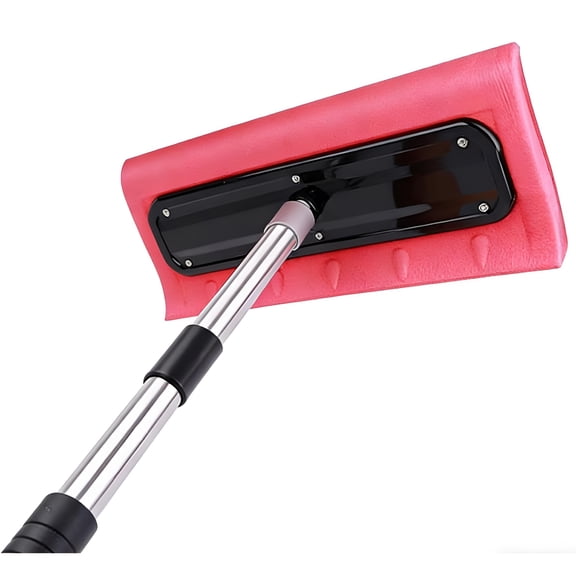 EXLEAF 2026 New Snow Roof Rake - Scratch-Free Foam Broom Scraper - Professional Snow Removal Tool for Roofs,Vehicles,Garages and Home Maintenance