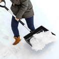 thumbnail image 1 of EXLEAF 2026 New Snow Shovel - 48.5In Heavy-Duty Plastic Snow Shovel with Removable D-G Handle - Wide Push Design for Truck Snow Removal Farm Use,Winter Maintenance Outdoor Activities, 1 of 7