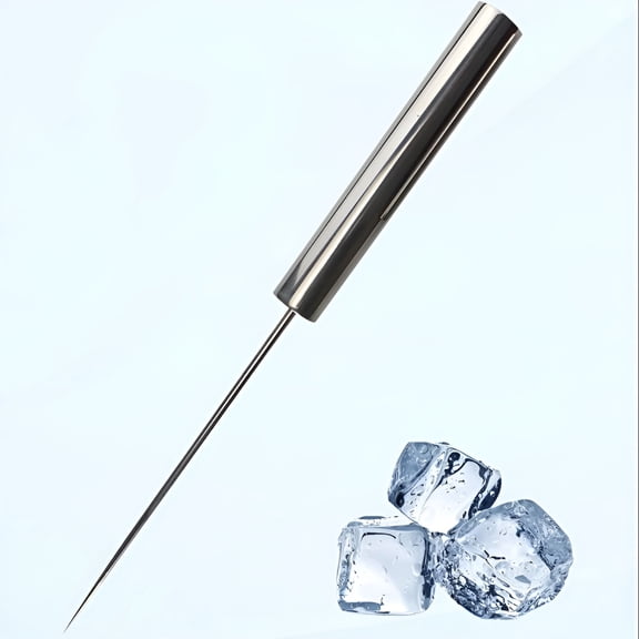 EXLEAF 2026 New Stainless Steel Ice Pick,Ice Crusher Ice Chisel Ice Pick Tool for Breaking Ice,Ice Tool Kitchen Tool for Kitchen Bars Bartender Picnics Camping and Restaurant