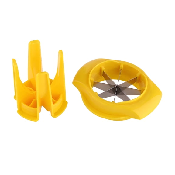 EXLEAF 2026 New Stainless Steel Lemon Orange Slicer Fruit&Vegetable Food Cutter Kitchen Tool for Kitchen,Home,Restaurant,Bar Yellow